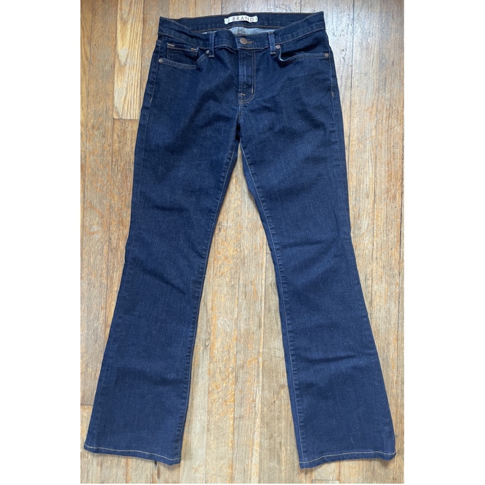 J Brand Womens Dark Wash Bootcut Jeans ~ sz 27